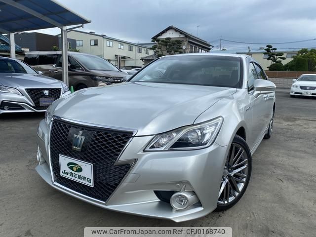 toyota crown 2013 -TOYOTA--Crown AWS210--6008136---TOYOTA--Crown AWS210--6008136- image 1