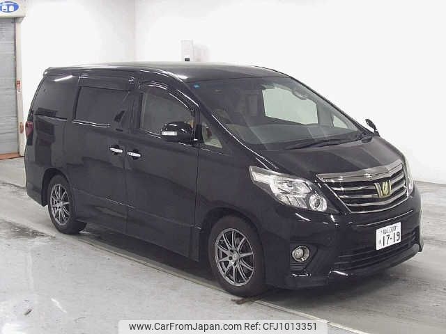 toyota alphard 2013 -TOYOTA 【福山 300ﾘ1719】--Alphard ANH20W--8275868---TOYOTA 【福山 300ﾘ1719】--Alphard ANH20W--8275868- image 1