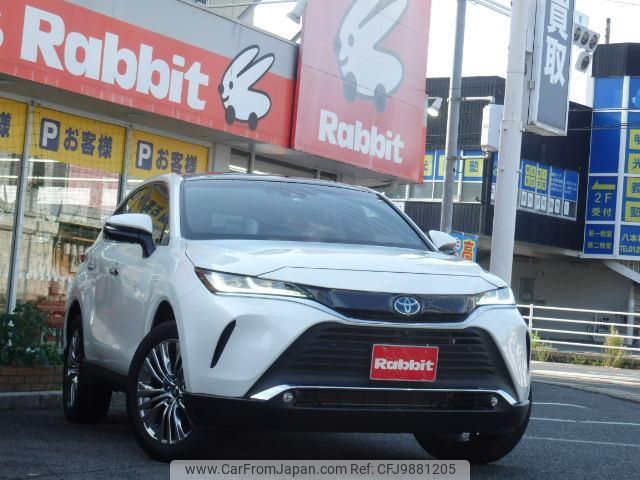 toyota harrier-hybrid 2022 quick_quick_AXUH85_AXUH85-0018570 image 1