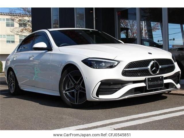 mercedes-benz c-class 2022 -MERCEDES-BENZ--Benz C Class 3CA-206004C--W1K2060042R030864---MERCEDES-BENZ--Benz C Class 3CA-206004C--W1K2060042R030864- image 1