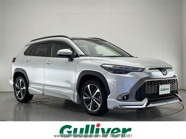toyota corolla-cross 2021 -TOYOTA--Corolla Cross 6AA-ZVG11--ZVG11-1008931---TOYOTA--Corolla Cross 6AA-ZVG11--ZVG11-1008931- image 1