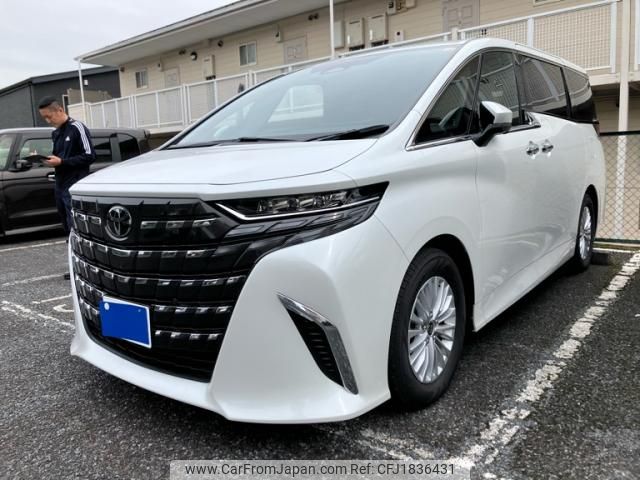 toyota alphard 2025 CFJ1836431 image 1