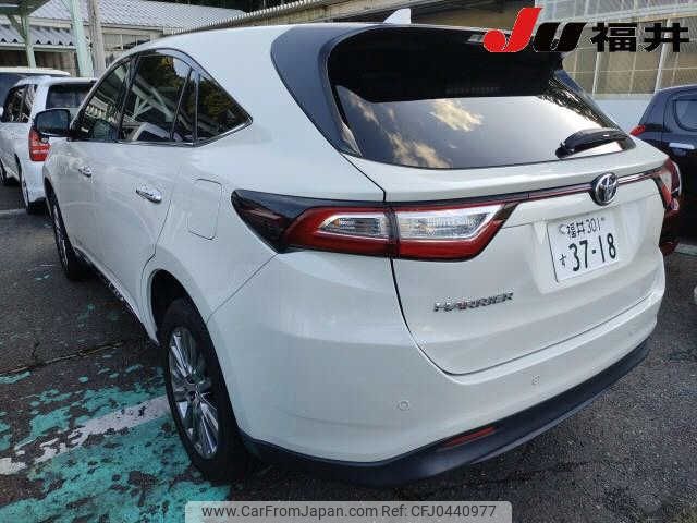 toyota harrier 2019 -TOYOTA 【福井 301ｽ3718】--Harrier ZSU60W--0179076---TOYOTA 【福井 301ｽ3718】--Harrier ZSU60W--0179076- image 2