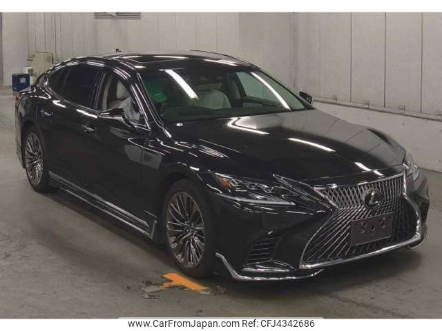 lexus ls 2018 -LEXUS--Lexus LS DBA-VXFA55--VXFA55-6000586---LEXUS--Lexus LS DBA-VXFA55--VXFA55-6000586- image 1