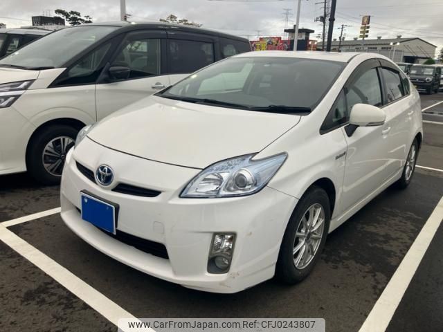 toyota prius 2010 -TOYOTA--Prius DAA-ZVW30--ZVW30-1185302---TOYOTA--Prius DAA-ZVW30--ZVW30-1185302- image 1