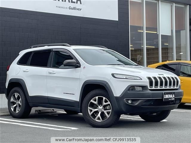 chrysler jeep-cherokee 2014 -CHRYSLER--Jeep Cherokee ABA-KL32L--1C4PJMFS1EW213295---CHRYSLER--Jeep Cherokee ABA-KL32L--1C4PJMFS1EW213295- image 1