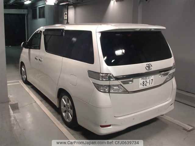 toyota vellfire 2012 -TOYOTA 【秋田 301ﾁ8217】--Vellfire ANH20W-8217354---TOYOTA 【秋田 301ﾁ8217】--Vellfire ANH20W-8217354- image 2