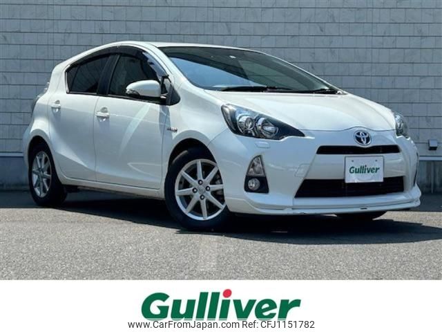 toyota aqua 2012 -TOYOTA--AQUA DAA-NHP10--NHP10-2073464---TOYOTA--AQUA DAA-NHP10--NHP10-2073464- image 1