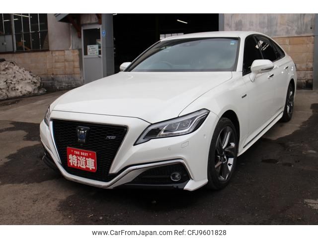 toyota crown 2018 -TOYOTA--Crown AZSH21--1004611---TOYOTA--Crown AZSH21--1004611- image 1