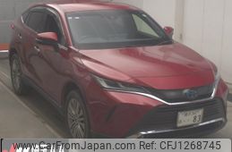toyota harrier 2021 -TOYOTA--Harrier AXUH80-0037586---TOYOTA--Harrier AXUH80-0037586-