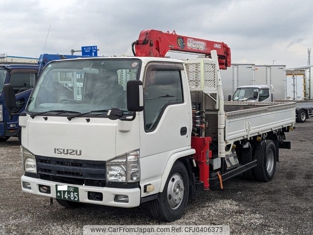 isuzu elf-truck 2012 -ISUZU--Elf TKG-NKR85R--NKR85-7027778---ISUZU--Elf TKG-NKR85R--NKR85-7027778- image 1