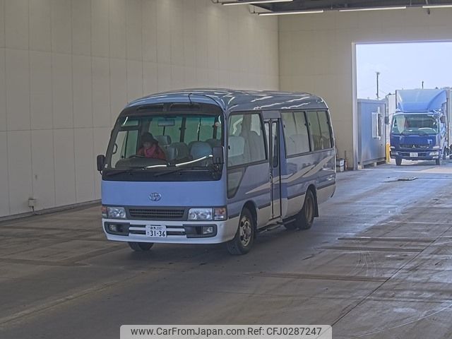 toyota coaster 2004 -TOYOTA 【群馬 200ｻ3136】--Coaster HZB41-0001794---TOYOTA 【群馬 200ｻ3136】--Coaster HZB41-0001794- image 1