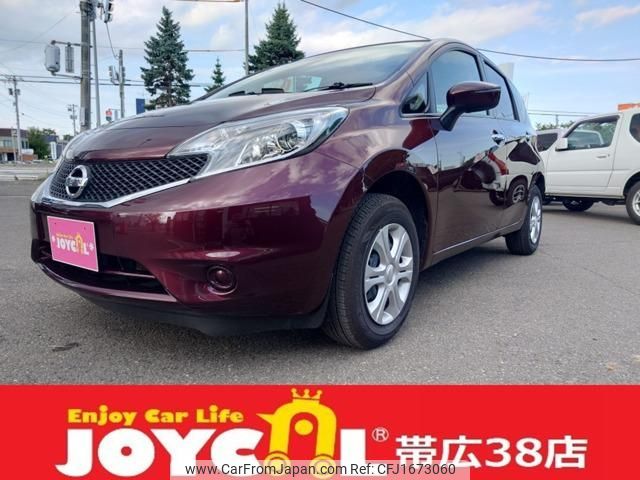 nissan note 2016 CFJ1673060 image 1
