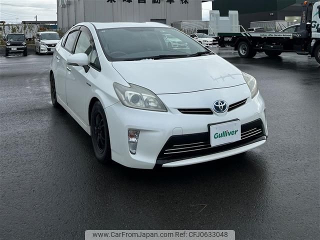 toyota prius 2012 -TOYOTA--Prius DAA-ZVW30--ZVW30-1626454---TOYOTA--Prius DAA-ZVW30--ZVW30-1626454- image 1