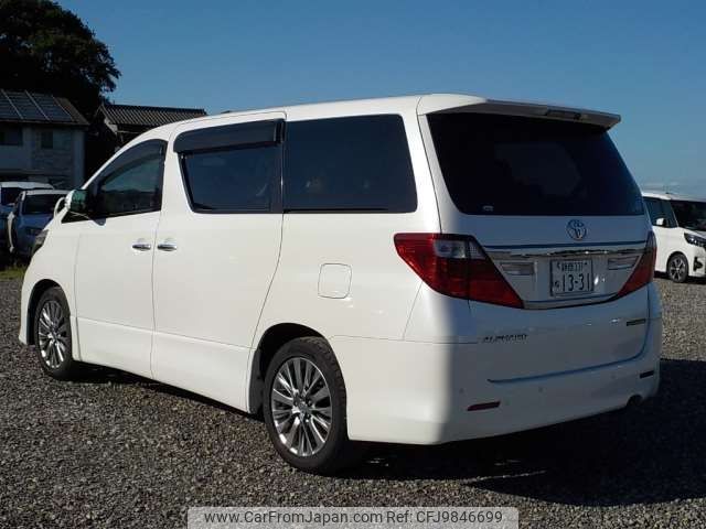 toyota alphard 2013 -TOYOTA 【野田 301ｱ1234】--Alphard DBA-ANH20W--ANH20-8310310---TOYOTA 【野田 301ｱ1234】--Alphard DBA-ANH20W--ANH20-8310310- image 2