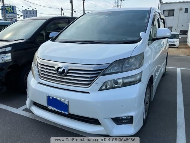 toyota vellfire 2010 -TOYOTA--Vellfire DBA-ANH20W--ANH20-8126675---TOYOTA--Vellfire DBA-ANH20W--ANH20-8126675- image 1