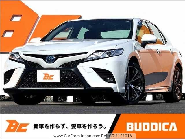 toyota camry 2019 -TOYOTA--Camry DAA-AXVH70--AXVH70-1040945---TOYOTA--Camry DAA-AXVH70--AXVH70-1040945- image 1