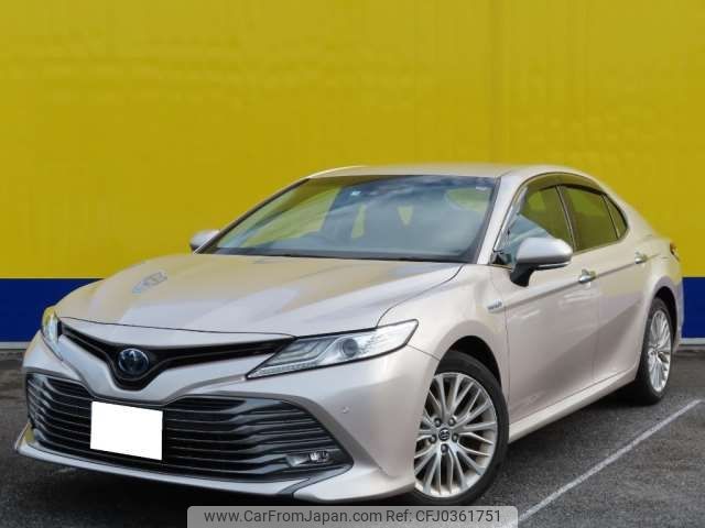 toyota camry 2019 -TOYOTA--Camry DAA-AXVH70--AXVH70-1054989---TOYOTA--Camry DAA-AXVH70--AXVH70-1054989- image 1