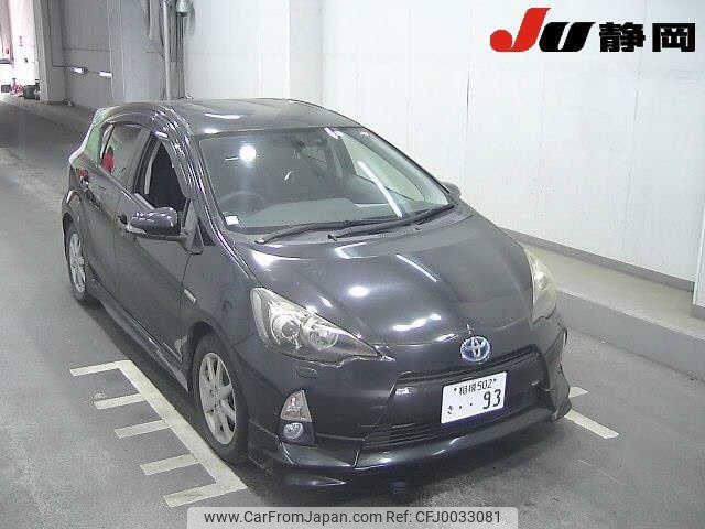 toyota aqua 2012 -TOYOTA 【相模 502ｻ93】--AQUA NHP10-6076397---TOYOTA 【相模 502ｻ93】--AQUA NHP10-6076397- image 1