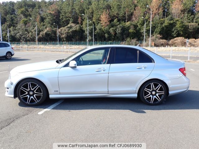 mercedes-benz c-class 2013 NIKYO_DJ91917 image 2