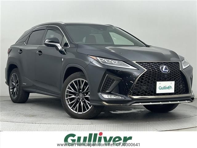 lexus rx 2020 -LEXUS--Lexus RX 6AA-GYL25W--GYL25-0022940---LEXUS--Lexus RX 6AA-GYL25W--GYL25-0022940- image 1