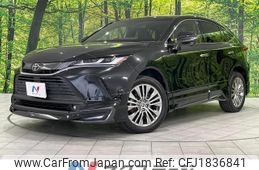 toyota harrier 2021 CFJ1836841