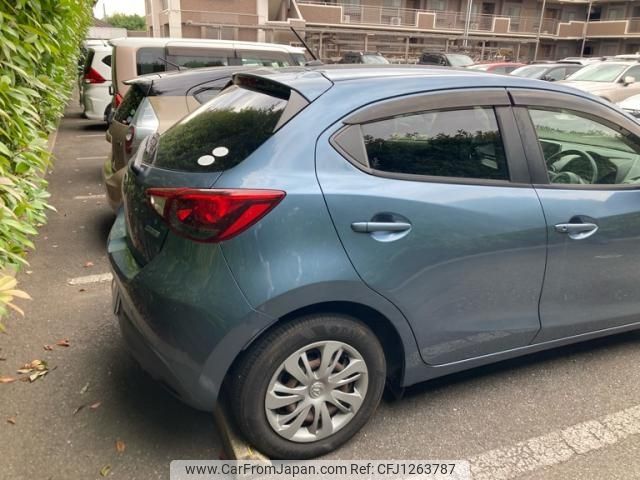 mazda demio 2014 -MAZDA--Demio DBA-DJ3FS--DJ3FS-104663---MAZDA--Demio DBA-DJ3FS--DJ3FS-104663- image 2