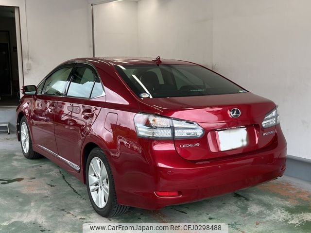 lexus hs 2012 -LEXUS 【京都 302ま5276】--Lexus HS ANF10-2056244---LEXUS 【京都 302ま5276】--Lexus HS ANF10-2056244- image 2