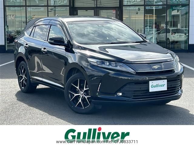 toyota harrier 2019 -TOYOTA--Harrier DBA-ZSU60W--ZSU60-0187426---TOYOTA--Harrier DBA-ZSU60W--ZSU60-0187426- image 1