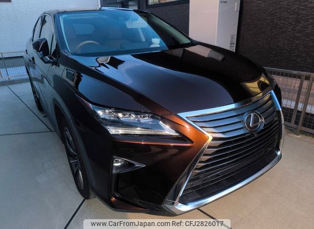 2017 Lexus Rx DBA-AGL20W 2WD - Car Price $13,500