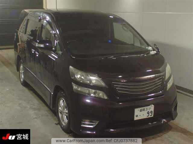 toyota vellfire 2010 -TOYOTA 【盛岡 311ﾕ99】--Vellfire ANH25W-8025876---TOYOTA 【盛岡 311ﾕ99】--Vellfire ANH25W-8025876- image 1