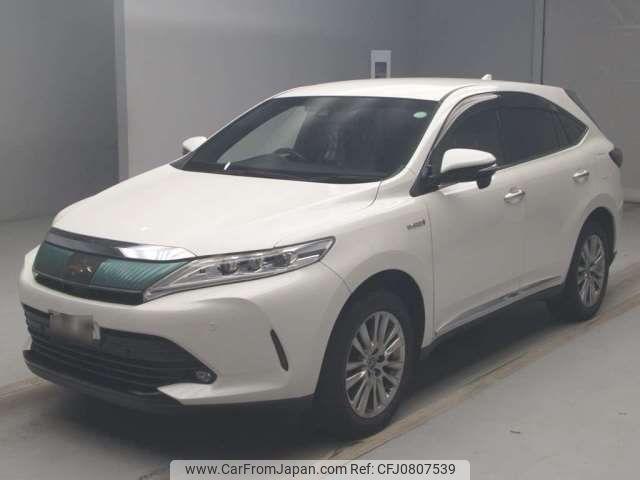 toyota harrier 2018 -TOYOTA--Harrier DAA-AVU65W--AVU65-0060216---TOYOTA--Harrier DAA-AVU65W--AVU65-0060216- image 1