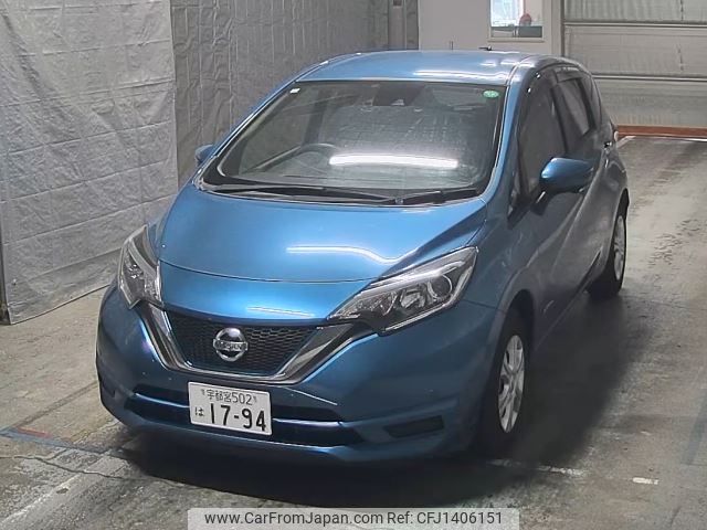nissan note 2017 -NISSAN 【宇都宮 502は1794】--Note HE12-126693---NISSAN 【宇都宮 502は1794】--Note HE12-126693- image 1
