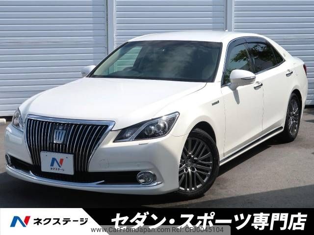 toyota crown-majesta 2013 -TOYOTA--Crown Majesta DAA-GWS214--GWS214-6001336---TOYOTA--Crown Majesta DAA-GWS214--GWS214-6001336- image 1