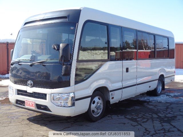 toyota coaster 2022 -TOYOTA--Coaster XZB70--1007186---TOYOTA--Coaster XZB70--1007186- image 1