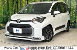 toyota sienta 2025 CFJ0861144
