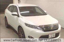 toyota harrier 2016 -TOYOTA 【福島 332ﾉ 601】--Harrier DBA-ZSU60W--ZSU60W-0080744---TOYOTA 【福島 332ﾉ 601】--Harrier DBA-ZSU60W--ZSU60W-0080744-