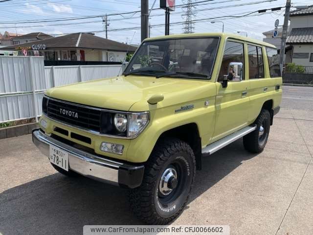 toyota land-cruiser-prado 1993 -TOYOTA 【千葉 531ﾊ7811】--Land Cruiser Prado Y-KZJ78W--KZJ78-0007322---TOYOTA 【千葉 531ﾊ7811】--Land Cruiser Prado Y-KZJ78W--KZJ78-0007322- image 1