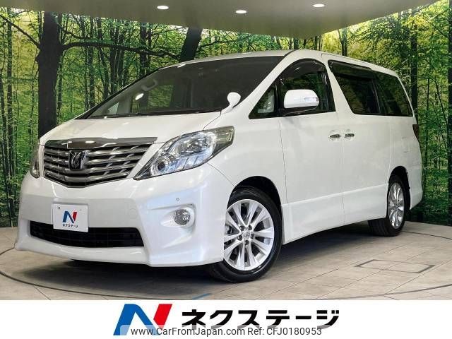 toyota alphard 2010 -TOYOTA--Alphard DBA-ANH25W--ANH25-8019291---TOYOTA--Alphard DBA-ANH25W--ANH25-8019291- image 1