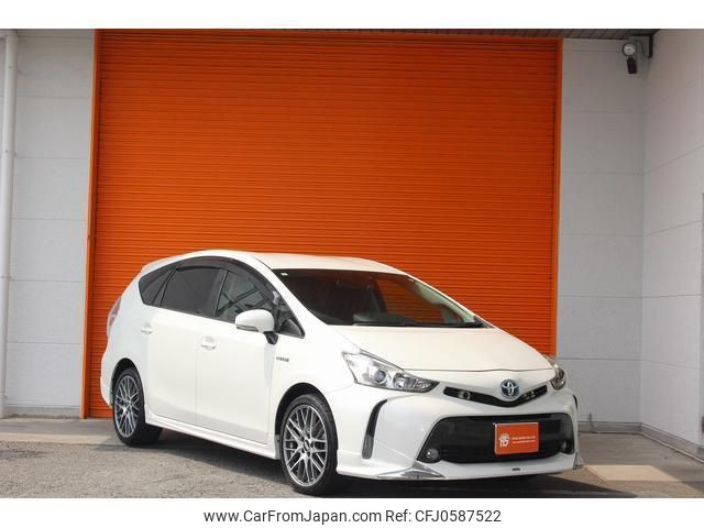 toyota prius-α 2017 quick_quick_ZVW41W_ZVW41-0051566 image 2