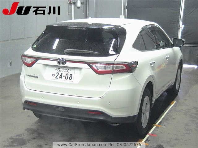 toyota harrier 2018 -TOYOTA 【石川 300ﾒ2408】--Harrier ZSU60W--0142035---TOYOTA 【石川 300ﾒ2408】--Harrier ZSU60W--0142035- image 2