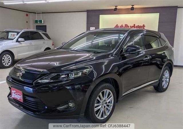 toyota harrier 2017 BD21012A1143 image 1