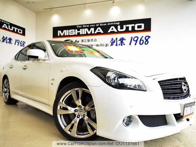 nissan fuga 2013 -NISSAN 【伊豆 300ﾅ3699】--Fuga KY51--300780---NISSAN 【伊豆 300ﾅ3699】--Fuga KY51--300780- image 1