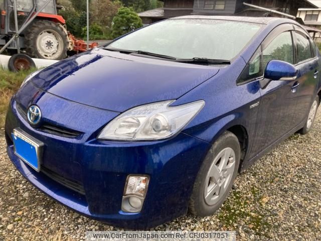 toyota prius 2011 -TOYOTA--Prius DAA-ZVW30--ZVW30-1466515---TOYOTA--Prius DAA-ZVW30--ZVW30-1466515- image 2