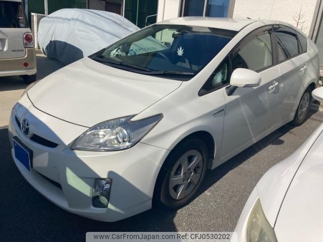 toyota prius 2010 -TOYOTA--Prius DAA-ZVW30--ZVW30-1203712---TOYOTA--Prius DAA-ZVW30--ZVW30-1203712- image 1