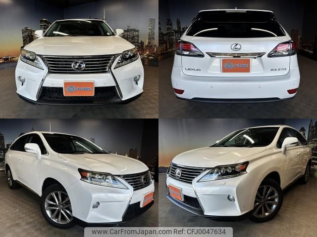 lexus rx 2013 quick_quick_DBA-AGL10W_AGL10-2440362 image 1