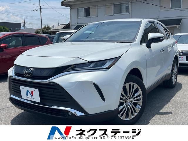 toyota harrier 2024 quick_quick_MXUA80_MXUA80-0119181 image 1