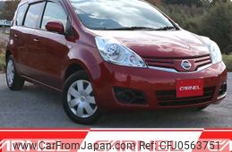 nissan note 2012 D00256