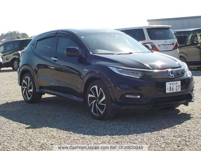 honda vezel 2019 -HONDA 【野田 500】--VEZEL DAA-RU3--RU3-1323366---HONDA 【野田 500】--VEZEL DAA-RU3--RU3-1323366- image 1