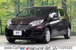 nissan note 2013 CFJ1539320